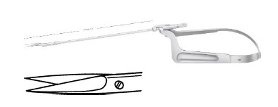 МІКРО НОЖИЦІ ПРЯМ. ГОСТР./ГОСТР.